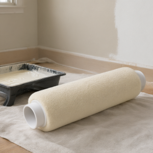 Short Nap Roller Cover — painting scene