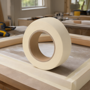 Beige Masking Tape — painting scene
