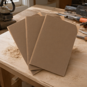 Brown Sandpaper Sheets — painting scene