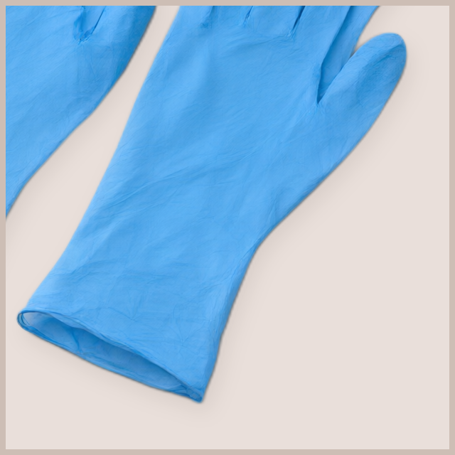 Blue Disposable Gloves — product detail