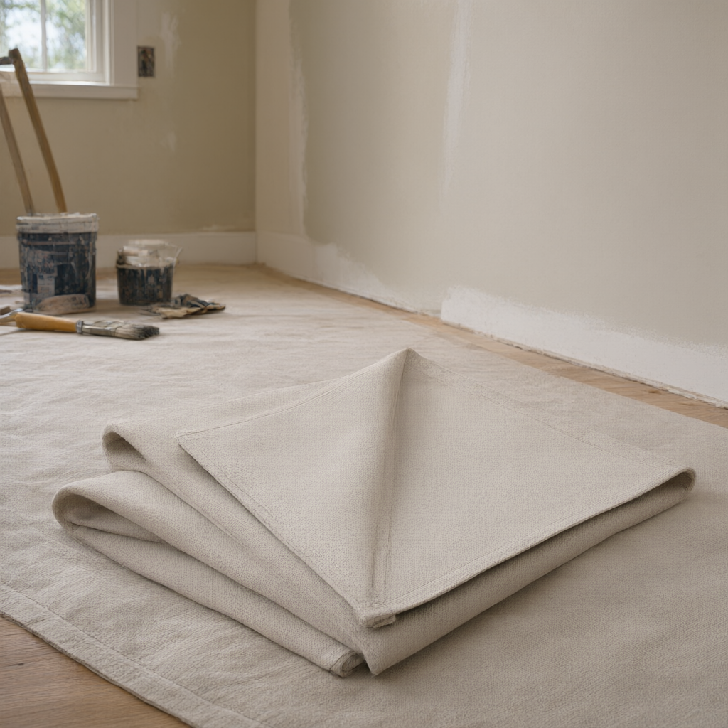 Canvas Drop Cloth — painting scene
